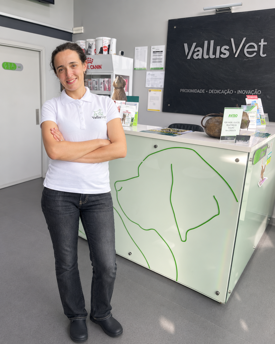 Retrato ilustrativo de Vanessa Silva — nome fictício